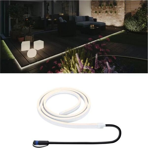 Taśma LED Paulmann Taśma LED Outdoor Plug+Shine 2m 3000K 24V IP67 12408181 4000870946794