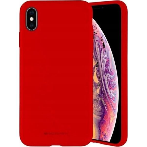 Mercury MERCURY SILICONE CASE SAMSUNG A73 5G RED / CZERWONY 12474417 8809842253542
