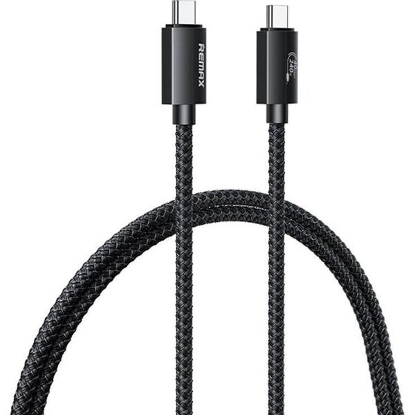 Kabel USB Remax USB-C - USB-C 1 m Czarny (RC-C039) 12480515 6954851201588