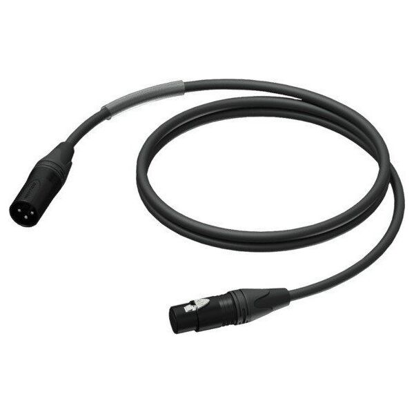 Procab Kabel DMX AES/EBU-męski XL R-żeński XLT HIGHFLEX 10M 12534613 5414795031395