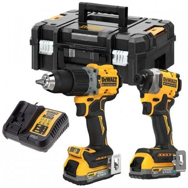 Dewalt ZESTAW WKRĘTARKA DCD805 + ZAKRĘTARKA DCF850 18V 2*1.7AH 12535298 5035048788370