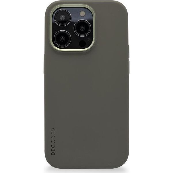 Decoded Decoded Silicone BackCover, olive - iPhone 14 Pro Max 12621142 8720593005979