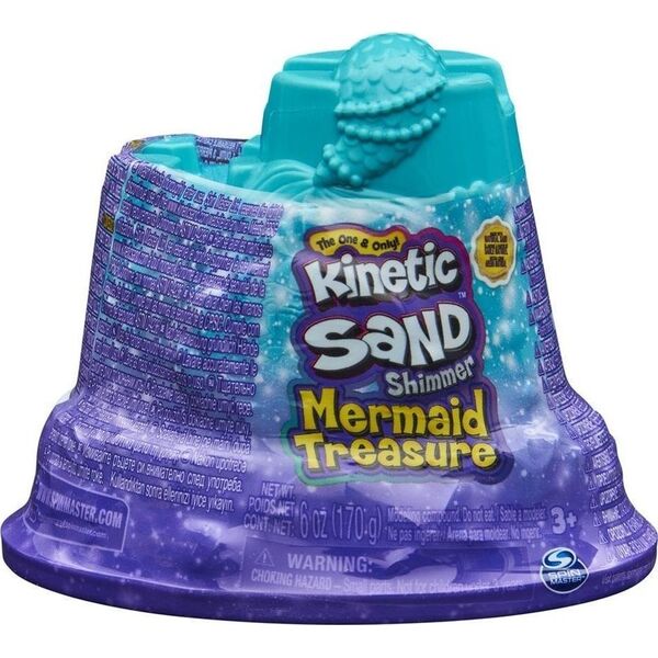 Spin Master Piasek kinetyczny Kinetic Sand Mini zestaw Syrenka 12719017 778988425244