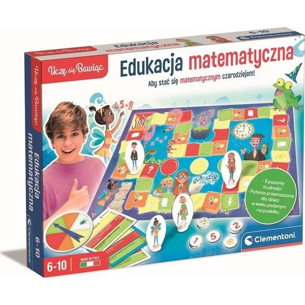 Clementoni Clementoni Edukacja matematyczna. Uczę się Bawiąc 50778 12732339 8005125507788