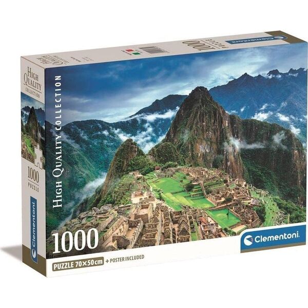 Clementoni CLE puzzle 1000 Compact Machu Picchu 39770 12736118 8005125397709