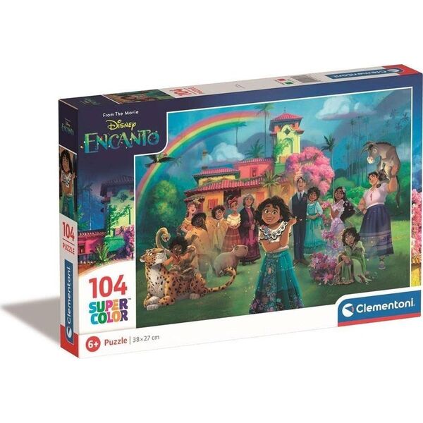 Clementoni CLE puzzle 104 SuperKolor Disney Encanto 25746 12736156 8005125257461