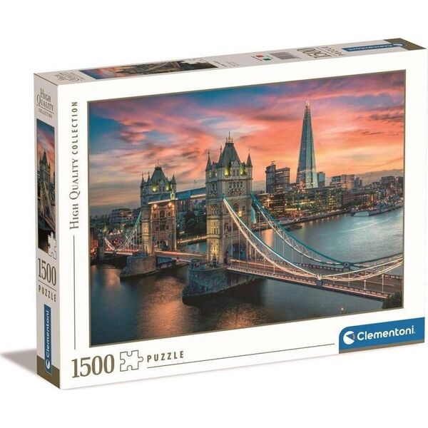 Clementoni CLE puzzle 1500 HQ London Twilight 31694 12736165 8005125316946