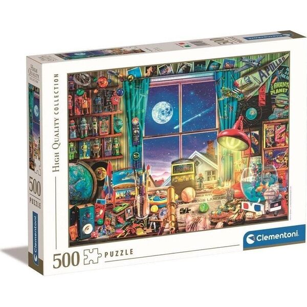 Clementoni CLE puzzle 500 HQ To the Moon 35148 12736667 8005125351480