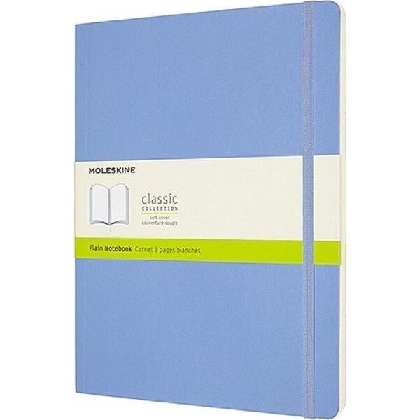 Moleskine Notes Classic XL 19x25cm gładki niebieski 12750994 8056420850963