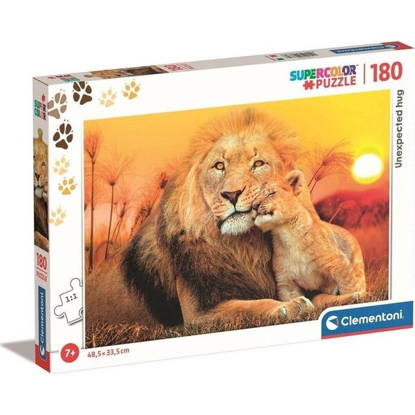 Clementoni PUZZLE 180EL CLM 29785 FOTO UNEXPECTED HUG PUD 12857326 8005125297856