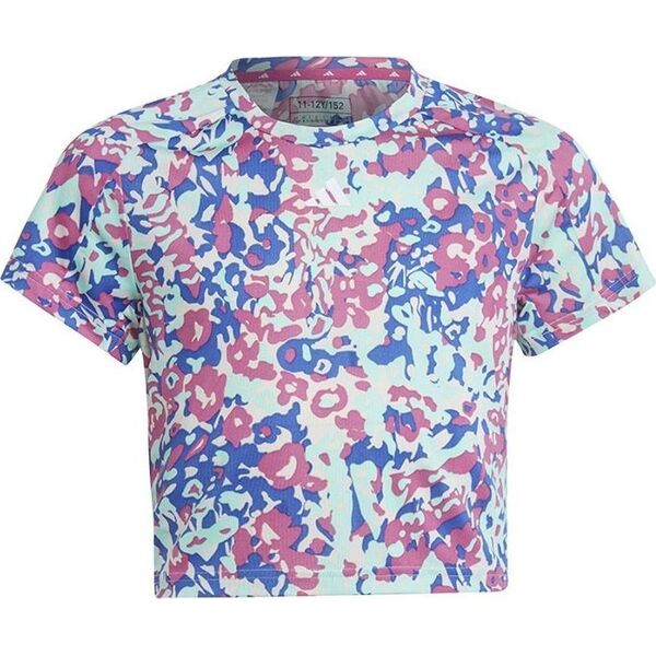 Adidas Koszulka adidas TR-ES Allover Print girls Jr HR5804 12942938 4066752389127