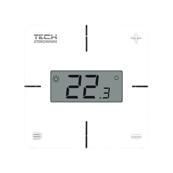 Tech Regulator pokojowy przewodowy R-X do listwy L-X dedykowany, biały STRXWH 12967276 5902479665924