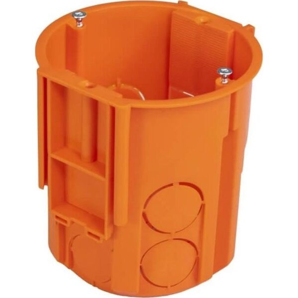 Pawbol Puszka podtynkowa 60 ekstra głęboka 80mm, z wkrętami, łączeniowa - A.0080 12973704 5907484330300