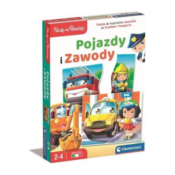 Clementoni Ucz? si? bawi?c. Pojazdy i zawody 12992547 8005125507658