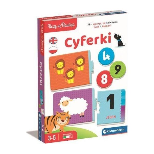 Clementoni Ucz? si? bawi?c. Cyferki 12992552 8005125507672