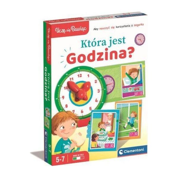 Clementoni Ucz? si? bawi?c. Kt?ra jest godzina? 12992555 8005125507719
