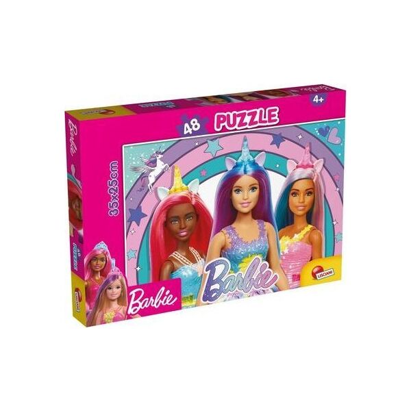 Lisciani LISCIANI BARBIE PUZZLE M-PLUS 48 - MAGIC UNICORN 13048241 8008324099436