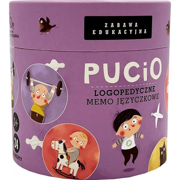 Nasza Księgarnia Pucio Logopedyczne memo. Zabawka edukacyjna 13117834 5904915901757