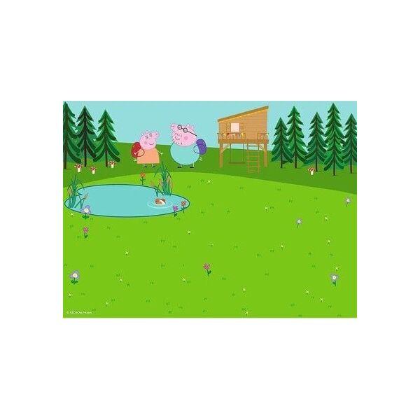 Trefl Puzzle magnetyczne Zabawy Peppy, Świnka Peppa 13146968 5900511931648