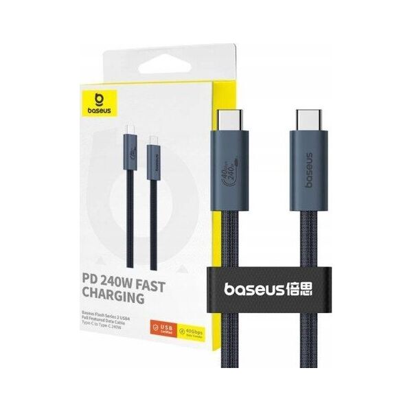Kabel USB Baseus 1 m Czarny (P10311803111-00) 13154850 6932172648817