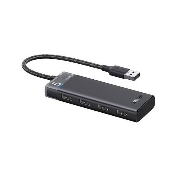 HUB USB Ugreen Adapter, hub USB-A do 4x USB-A UGREEN CM653 (szary) 13167091 6941876215485