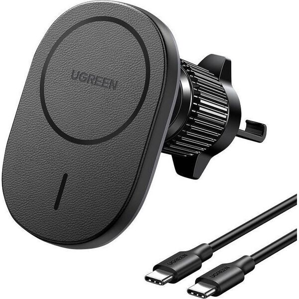 Ładowarka Ugreen Bezprzewodowa ładowarka samochodowa UGREEN W522 (czarna) 13167093 6941876229253