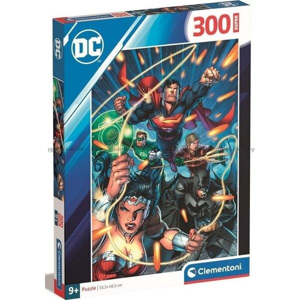Clementoni Puzzle 300 elementów DC Comics Liga Sprawiedliwych (Justice League) 13244877 8005125217250
