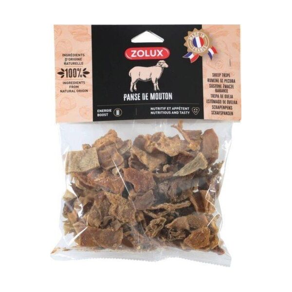 Zolux ZOLUX Przysmak naturalny dla psa Żwacze baran 150g 13278414 3336024828533