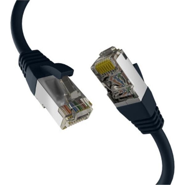 EFB EFB CAT8.1 SCHWARZ 7.5m RJ45 PATCHKABEL S/FTP PIMF 13294639 4049759291549