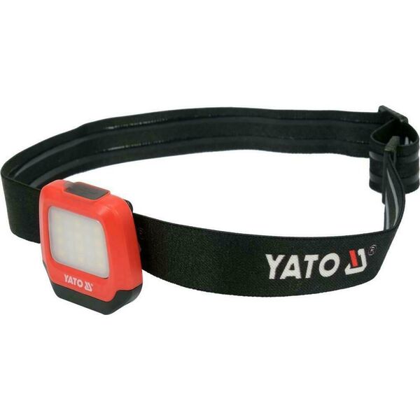 Latarka czołowa Yato YATO LATARKA CZOŁOWA NA CZAPKĘ Z DASZKIEM 200LM 13295580 5906083094422