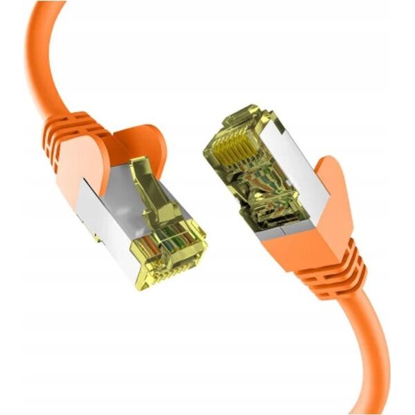 EFB EFB CAT6a ORANGE 10m Patchkabel S/FTP PIMF 13296500 4049759289591