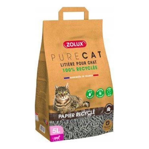 Żwirek dla kota Zolux Pure Cat Bezzapachowy 5 l 13317183 3336024763001