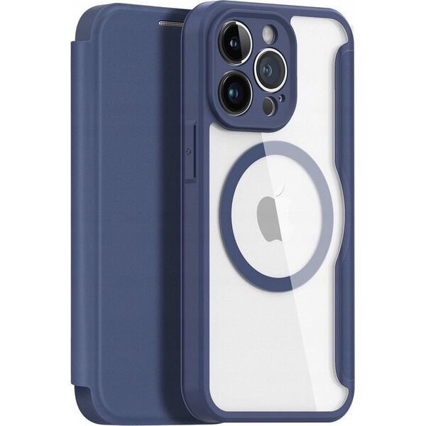 Dux Ducis DUX DUCIS kabura SKIN X PRO kompatybilna z MagSafe do IPHONE 14 Plus niebieska 13318685 6934913029589