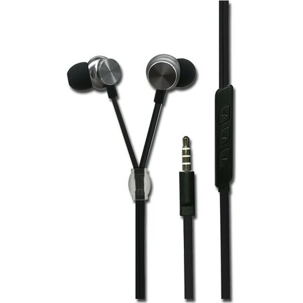 Słuchawki 2GO 2GO In-Ear Stereo-Headset "Luxury" Zipper-Style  anthrazit 13333686 4010425944762