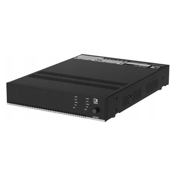 Audac AUDAC SCP230 Kompaktowy dwukanałowy wzmacniacz mocy 2 x 300 W (4 Ohm) / 600 W (70/100 V) 13336260 5414795046689
