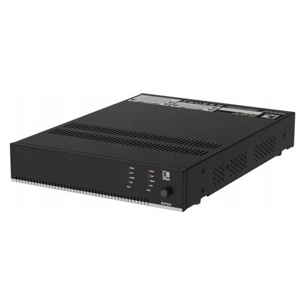 Audac AUDAC SCP224 Kompaktowy dwukanałowy wzmacniacz mocy 2 x 240 W (4 Ohm) / 480 W (70/100 V) 13336262 5414795046672