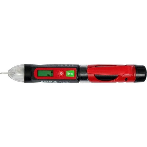 Yato PRÓBNIK NAPIĘCIA INDUKCYJNY Z WYŚWIETLACZEM (1 SZT) 13359450 5906083089374
