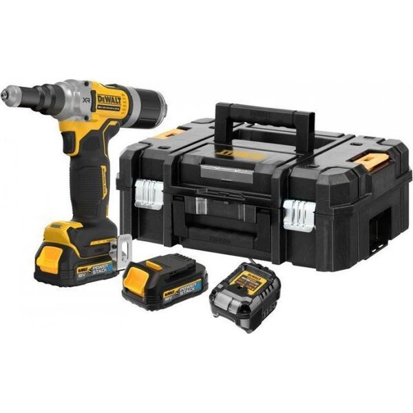 Dewalt NITOWNICA AKUMULATOROWA 20KN 30MM XR 18V 2*1.7AH (1 SZT) 13372948 5035048797747