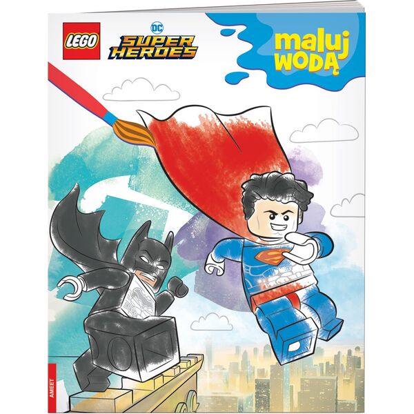 Ameet LEGO MW6450 DC COMICS SUPER HEROES  MALUJ WODĄ 13422779 9788325341947