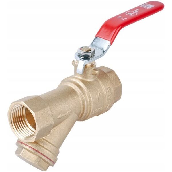 Perfexim Zawór kulowy WW z filtrem 1" KX06 G1 WW PN10 C DN25 [4/40] 13492718 5901880022920