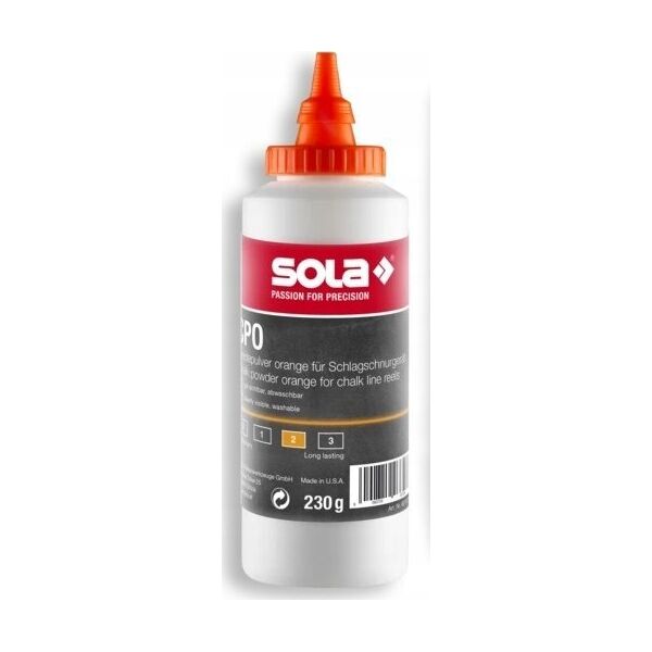 Sola SOLA KREDA W PROSZKU CPO 230 POMARAŃCZOWA 230g 13497593 9002719037286