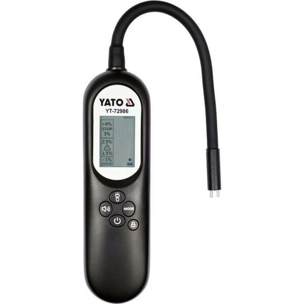 Yato YATO TESTER PŁYNU HAMULCOWEGO Z WYŚWIETLACZEM 13499624 5906083091483