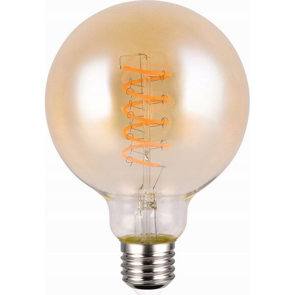 DELIGHT Trio 988-4813 żarówka LED 1x7W E27 1800K 400lm bursztynowa 13518836 4017807579147