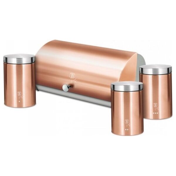 Chlebak Berlinger Haus CHLEBAK Z ZESTAWEM POJEMNIKÓW BERLINGER HAUS BH-6730 ROSE GOLD 13524238 5999056790841
