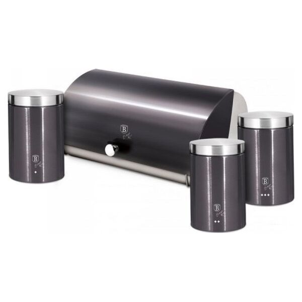 Chlebak Berlinger Haus CHLEBAK Z ZESTAWEM POJEMNIKÓW BERLINGER HAUS BH-6732 CARBON PRO 13524253 5999108456114