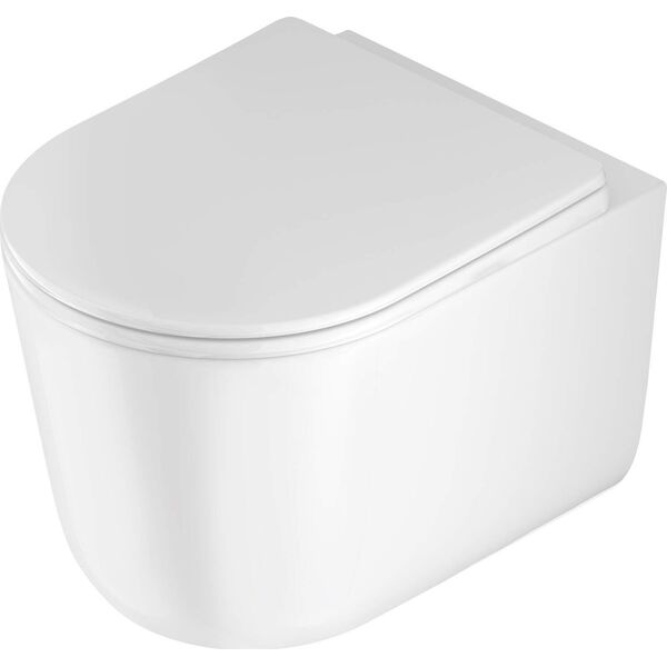 Miska WC Deante Deante Jasmin CDJD6ZPW Miska WC z deską bezkołnierzowa 13538764 5907650827771