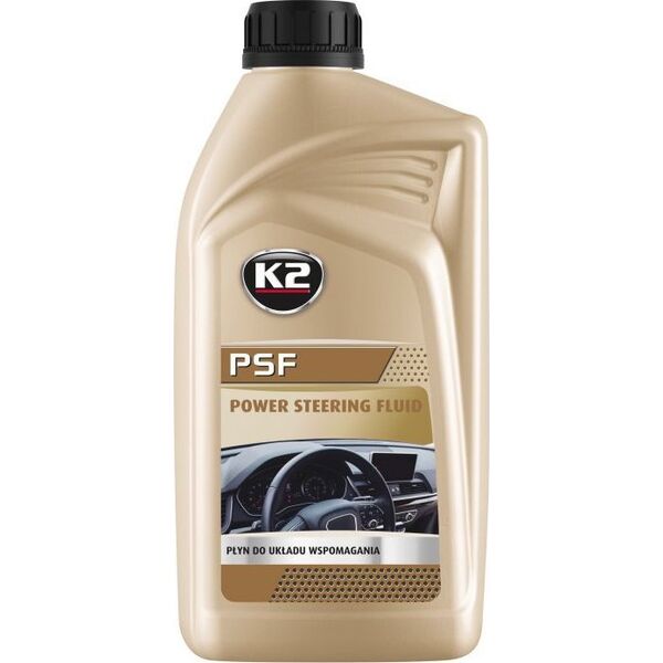 K2 K2 PŁYN DO UKŁADÓW WSPOMAGANIA KIEROWNICY POWER STEERING FLUID BEZBARWNY 1L 13576758 5906534043436