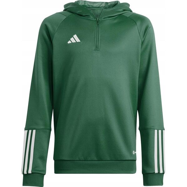 Adidas Bluza piłkarska adidas TIRO 23 C Hoodie Jr HU1357 13578361 4065429082637