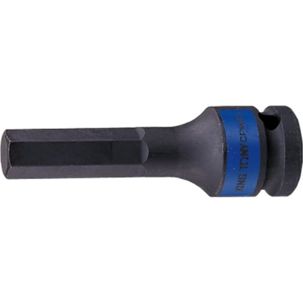 King Tony NASADKA UDAROWA 1/2" Z KOŃCÓWKĄ HEX 7mm x 80mm King Tony 13640013 4712755351592