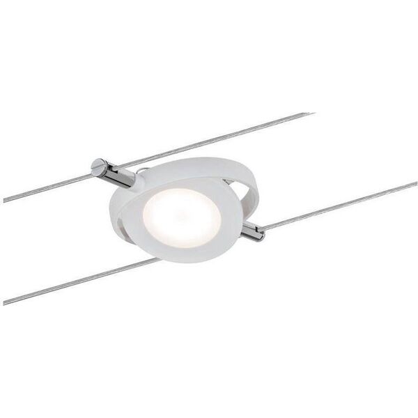 Paulmann RoundMac DC LED Spotlight 1x4W Biały Mat 12V DC plastik 13646541 4000870940884